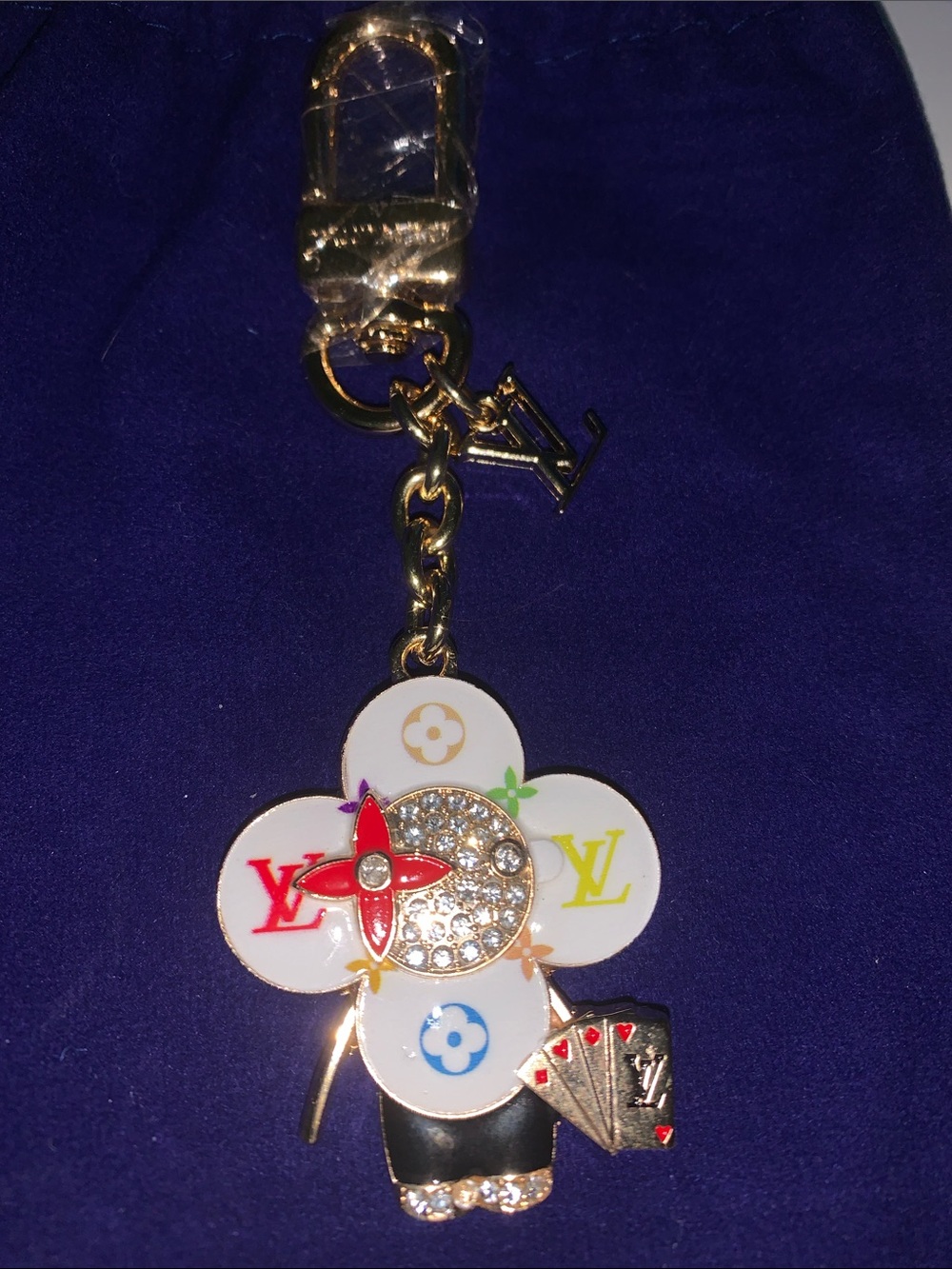 Vivienne bag/purse charm keychain